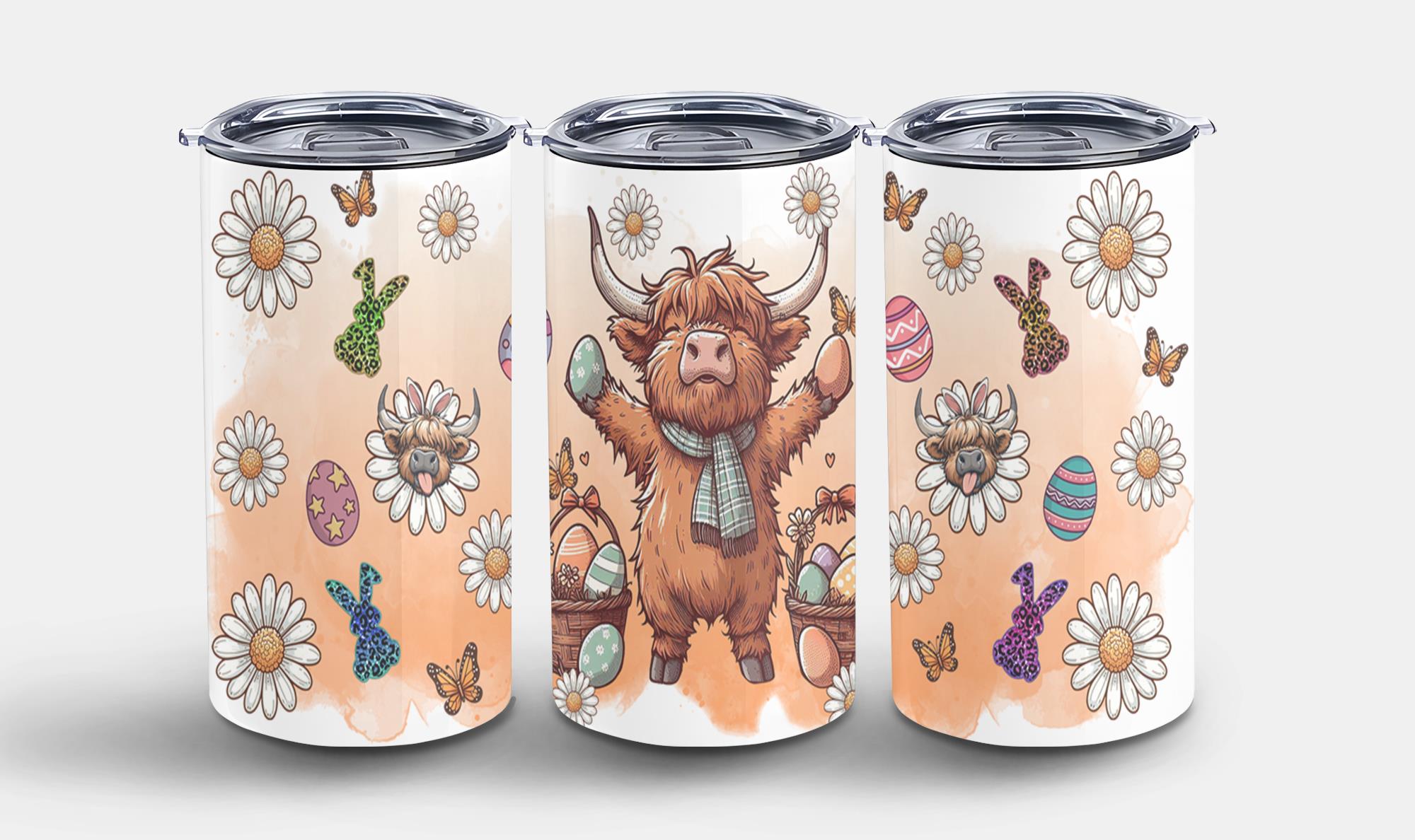 Highland Cow Easter-10389